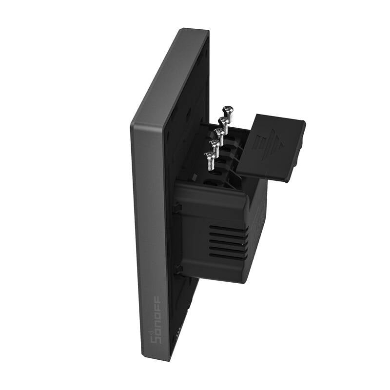 Smart WiFi-kontrollpanel SONOFF NSPanel (svart, 120 mm)