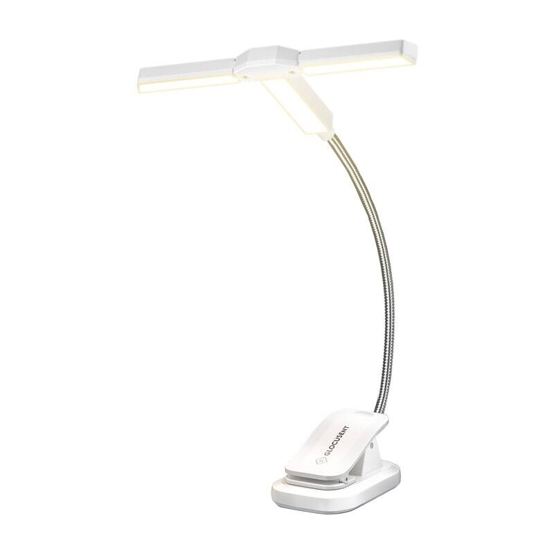 Tri-Head Book Light Glocusent GLCSNTA2303 USB-C 1000mAh Hvit