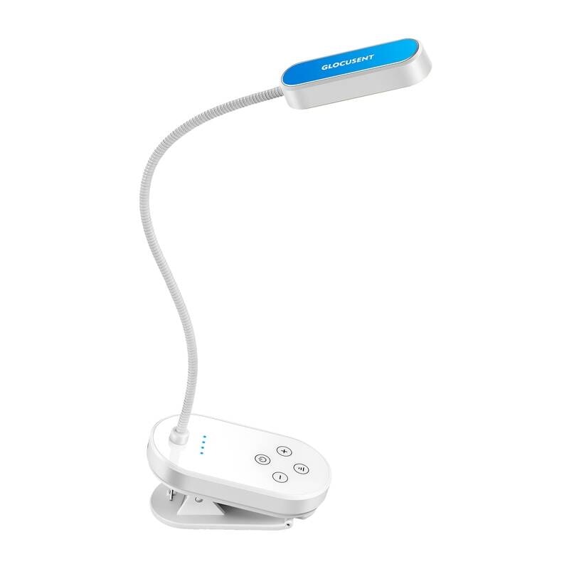 Glocusent Mini Wireless Light GLCSNTBL005 med klips hvit
