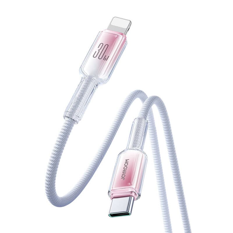 Kabel USB-C Lightning Joyroom S-A42 30W 1,2 m biały