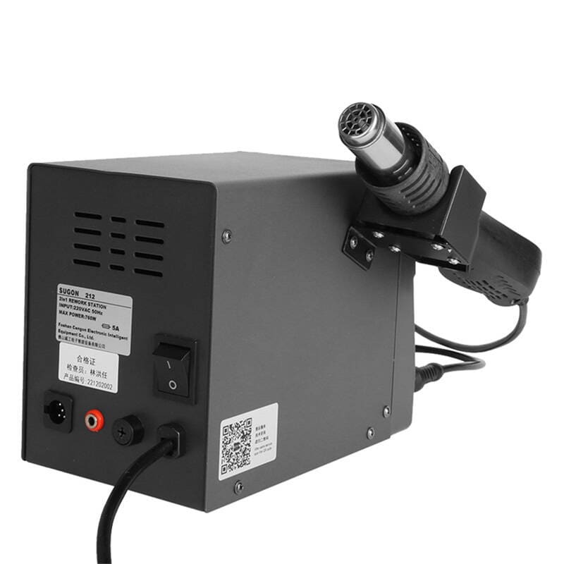 SUGON 212 varmluftsloddestasjon + T12 Cob loddemaskin