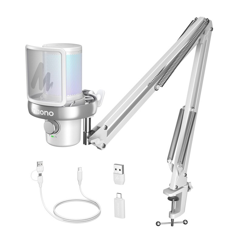 Maono DM40 S Pro-mikrofon (hvit)