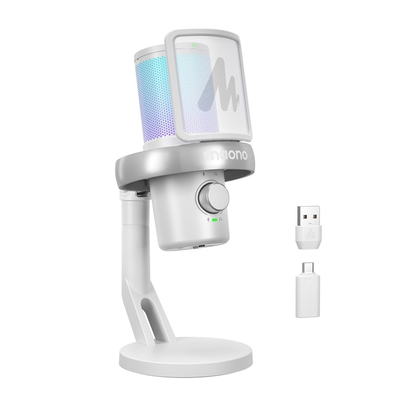 Maono DM40 Pro-mikrofon (hvit)