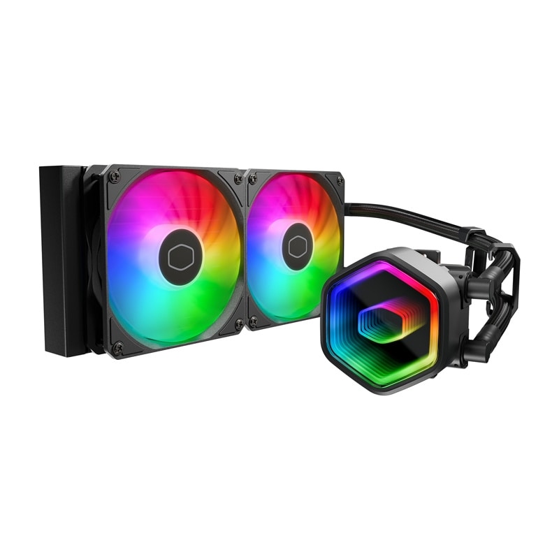 Cooler Master MasterLiquid 240 Core II ARGB vannkjøler (svart)