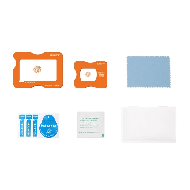 Sunnylife antireflekterende herdet film for Osmo Pocket 3