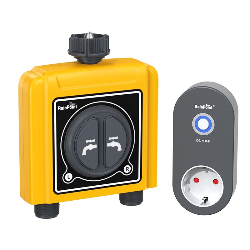 RainPoint 2-soners vanningsregulator med app