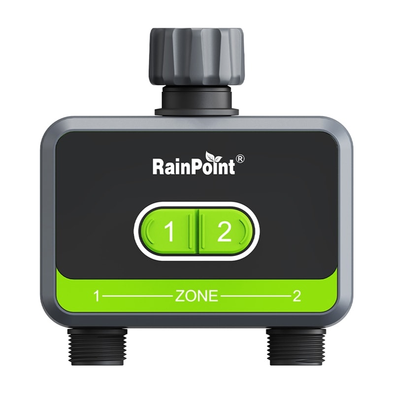 RainPoint 2-soners vanningsregulator med app