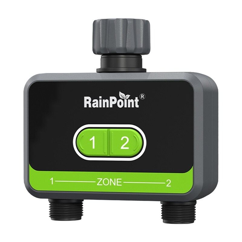 RainPoint 2-soners vanningsregulator med app