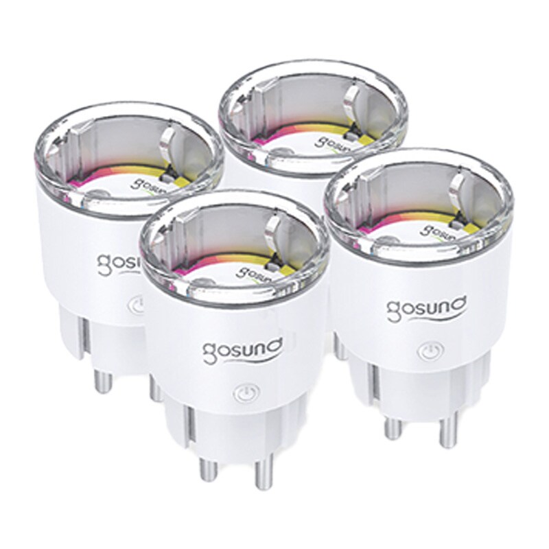 Gosund EP2-Z ZigBee smart stikkontakt (firepakning) 10A