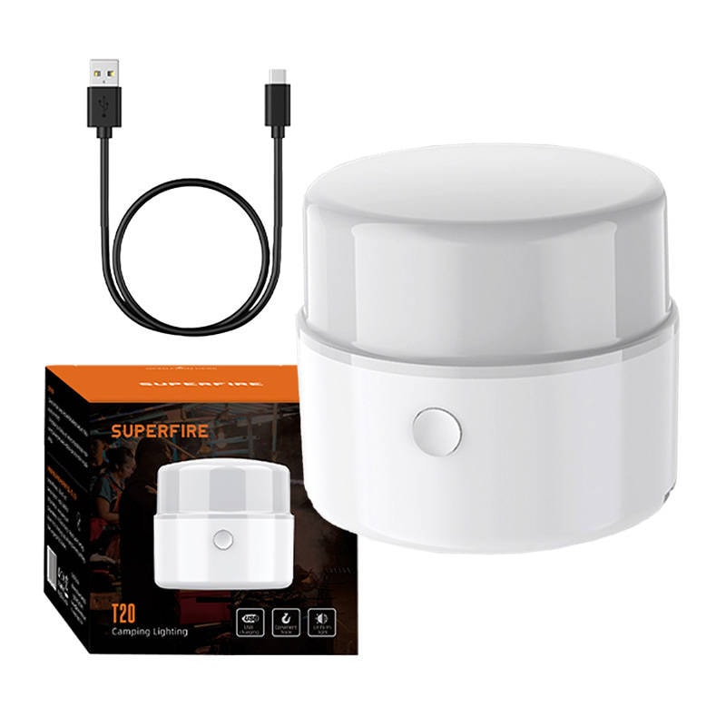 Campinglampe Superfire T20, 180lm, USB