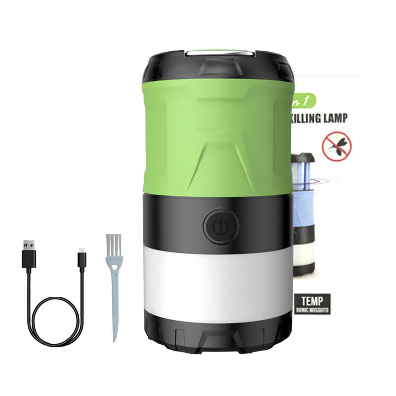 Superfire T15 UV-campinglampe, 350 lm, USB, 5 moduser, 320 m