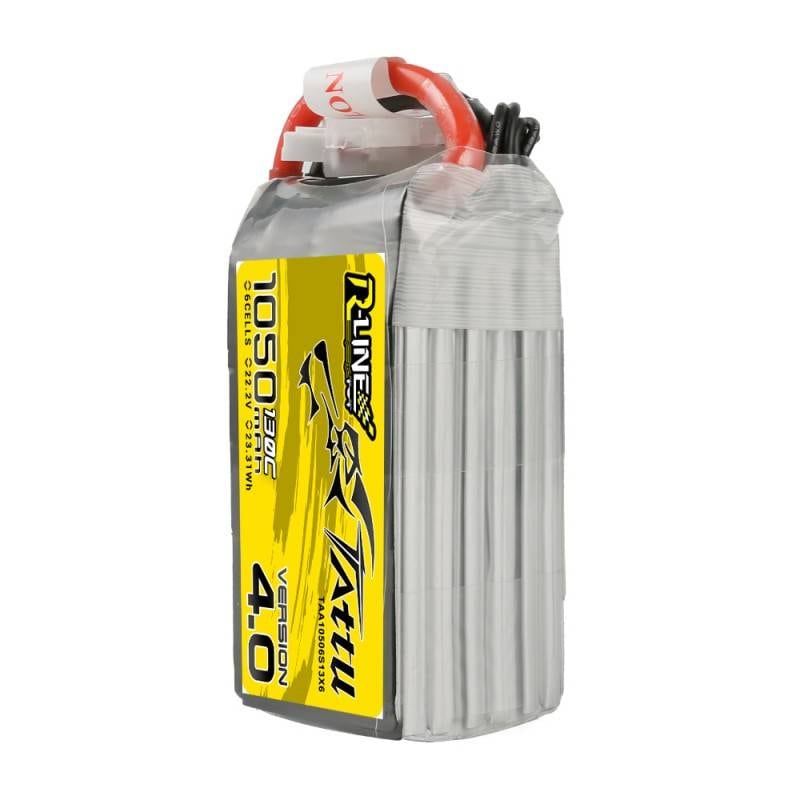 Tattu R-Line 4.0 1050mAh 22,2V 130C 6S1P XT60-batteri