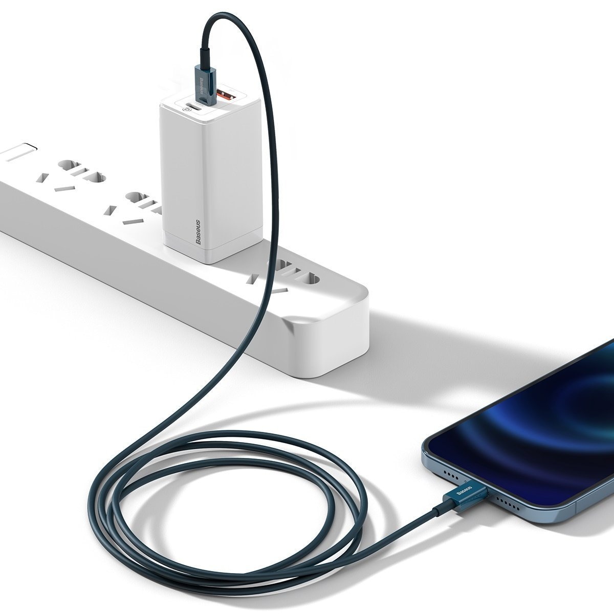 Baseus Superior Series-kabel USB-C til iP, 20 W, PD, 2 m (blå)