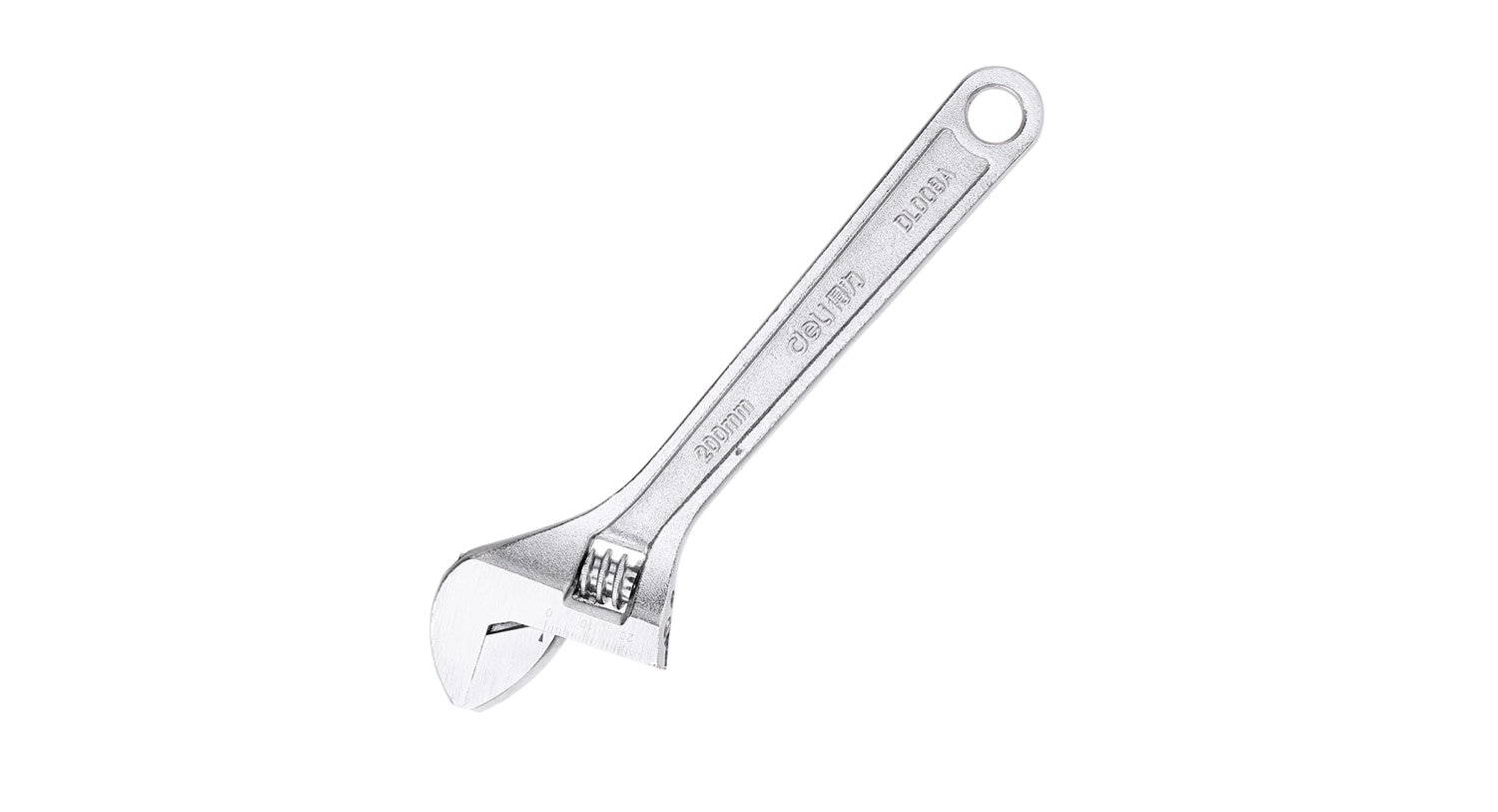 Justerbar nøkkel 8" Deli Tools EDL008A (sølv)