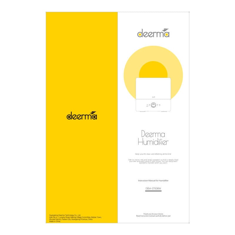 Luftfukter Deerma ST636W