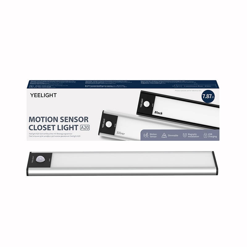 Yeelight skaplampe sølv 20 cm 2700K