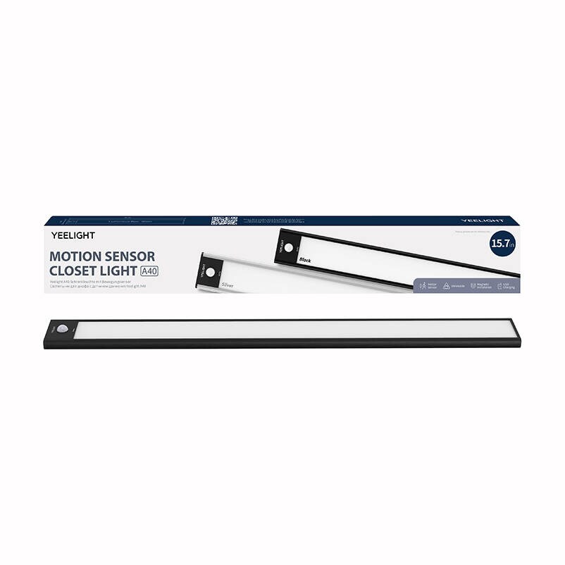 Yeelight skaplampe svart 40 cm 2700K