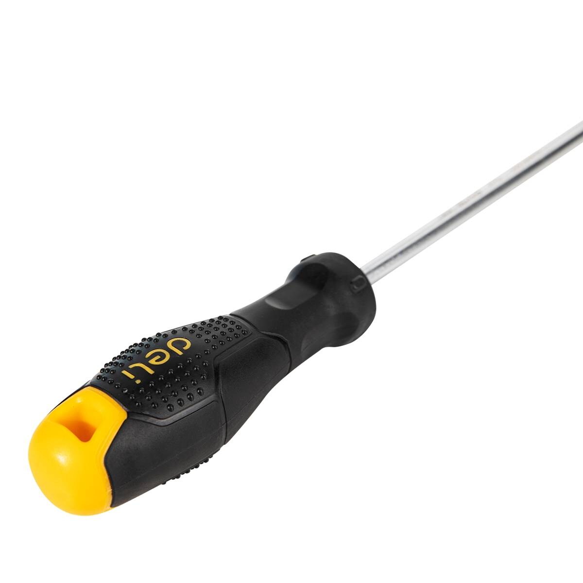 Sporet skrutrekker 6x150 mm Deli Tools EDL6261501 (svart)