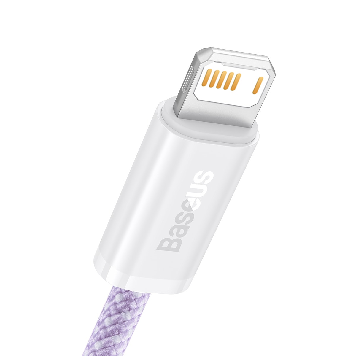 Baseus Dynamisk kabel USB til Lightning, 2,4 A, 2 m (lilla)