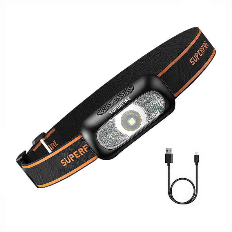 Frontlykt Superfire HL05-D, 110lm, USB