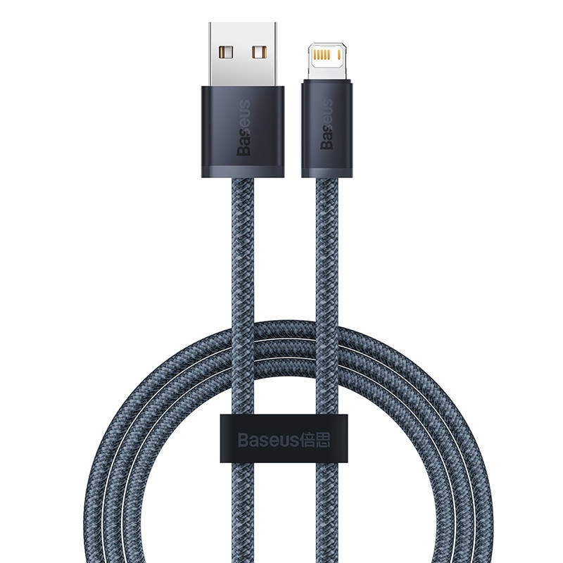 Baseus Dynamic Series-kabel USB til Lightning, 2,4 A, 2 m (grå)