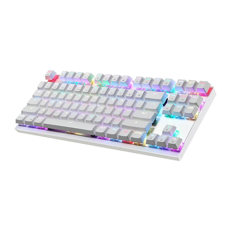 Motospeed K82 RGB mekanisk tastatur (hvitt)