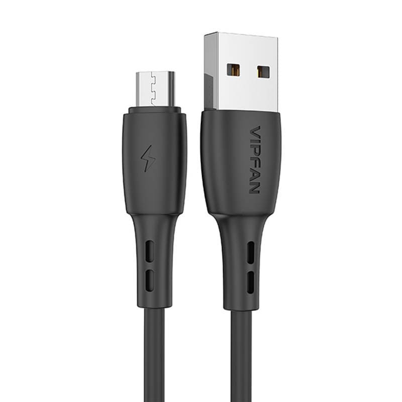 USB til Micro USB-kabel VFAN Racing X05, 3A, 1 m (svart)