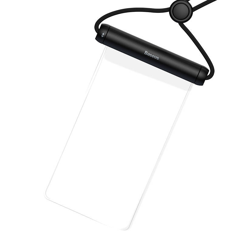 Baseus Sylinder Slide-cover vanntett smarttelefonveske (svart)