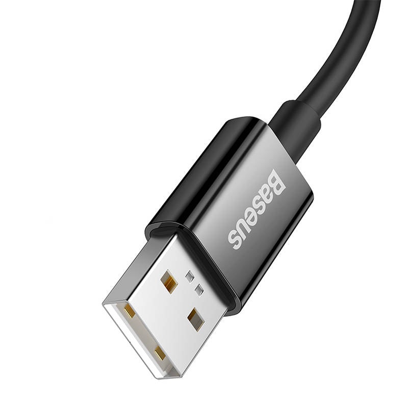 Baseus Superior Series-kabel USB til USB-C, 65 W, PD, 1 m (svart)