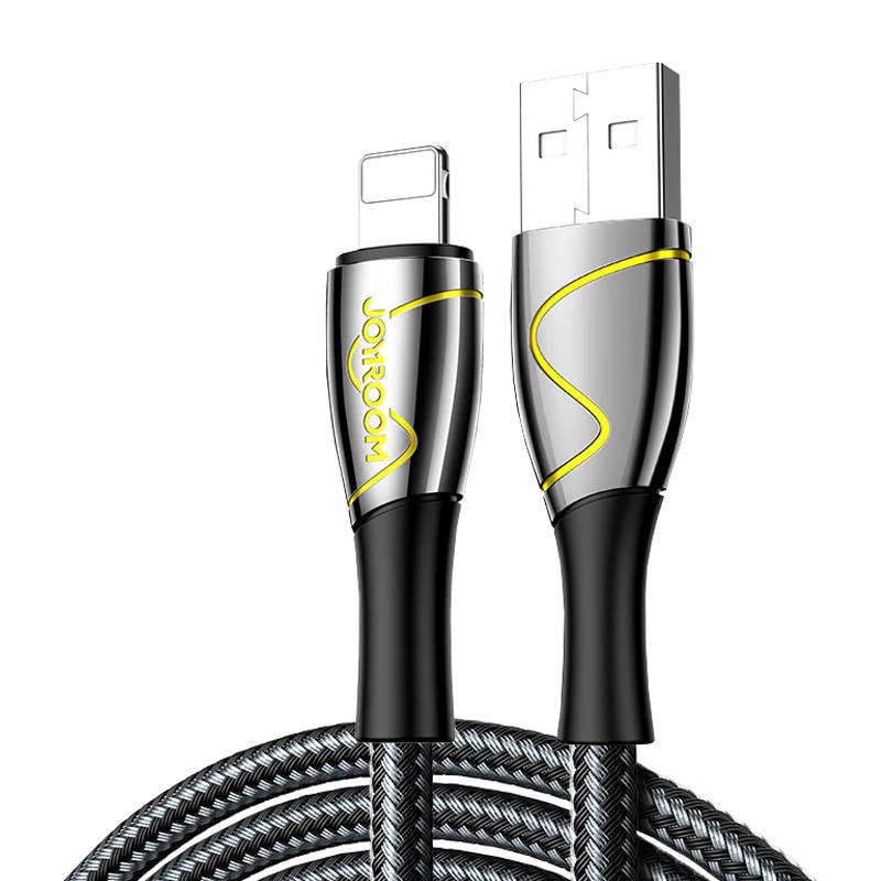USB-kabel for Lightning Joyroom S-2030K6 2,4A 2m (svart)