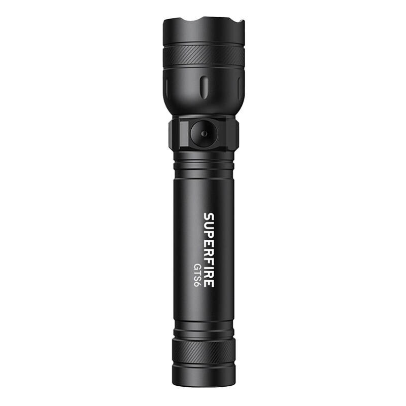 Superfire GTS6 lommelykt, 360 lm, USB-C, 7 W, 5 moduser, 150 m