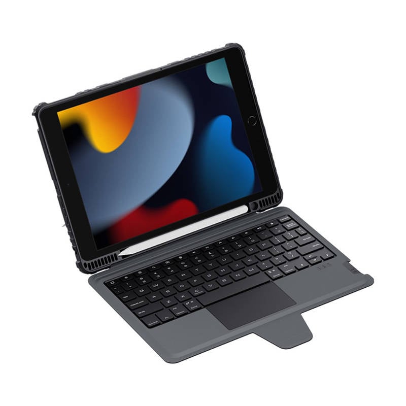 Nillkin-etui med tastatur for Ipad 10.2 " (Svart)