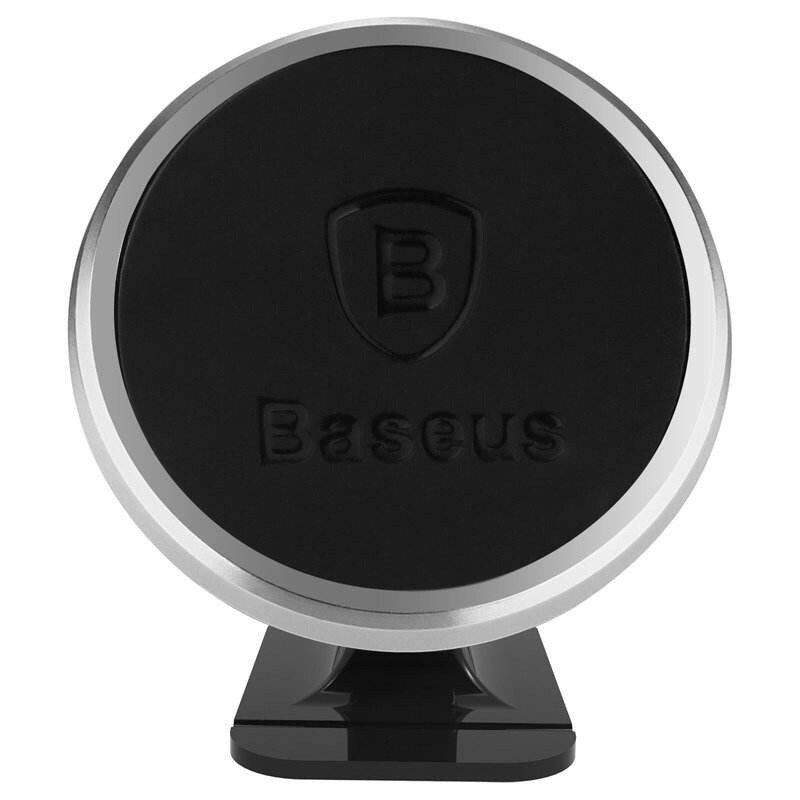Baseus Magnetisk bilholder for smarttelefon (sølv)