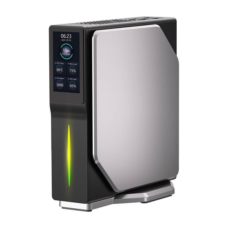 MINI PC AceMagic S1 Intel Alder Lake N95 16 GB RAM + 512 GB svart