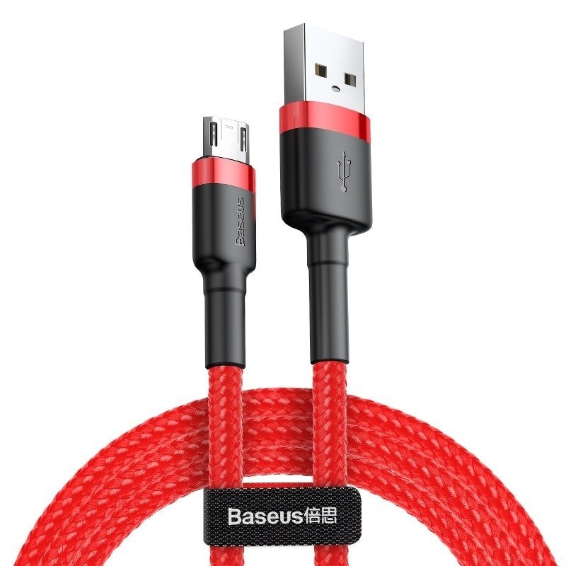 Baseus Cafule Micro USB-kabel 2,4A 1m (rød)