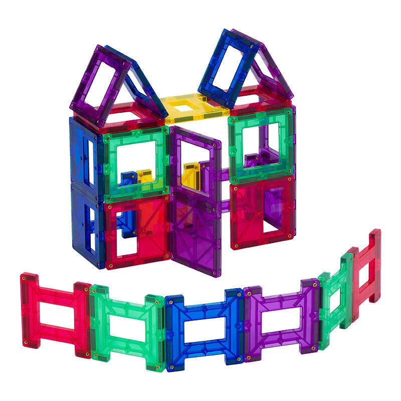 Magnetiske fliser 3D Playmags 162 - sett med 24 stk