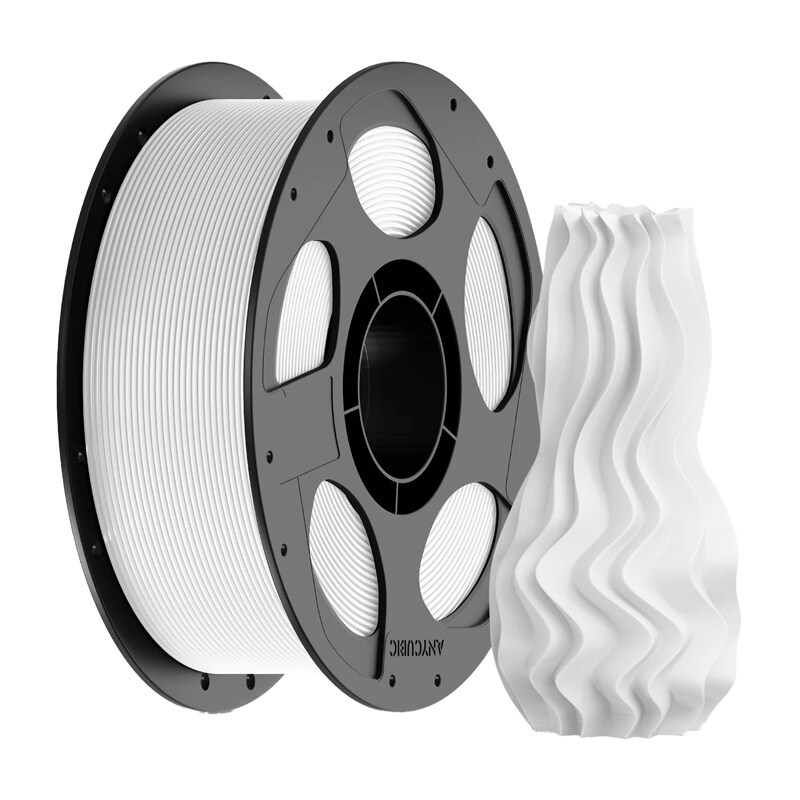 PLA Anycubic 1 KG filament (hvit)