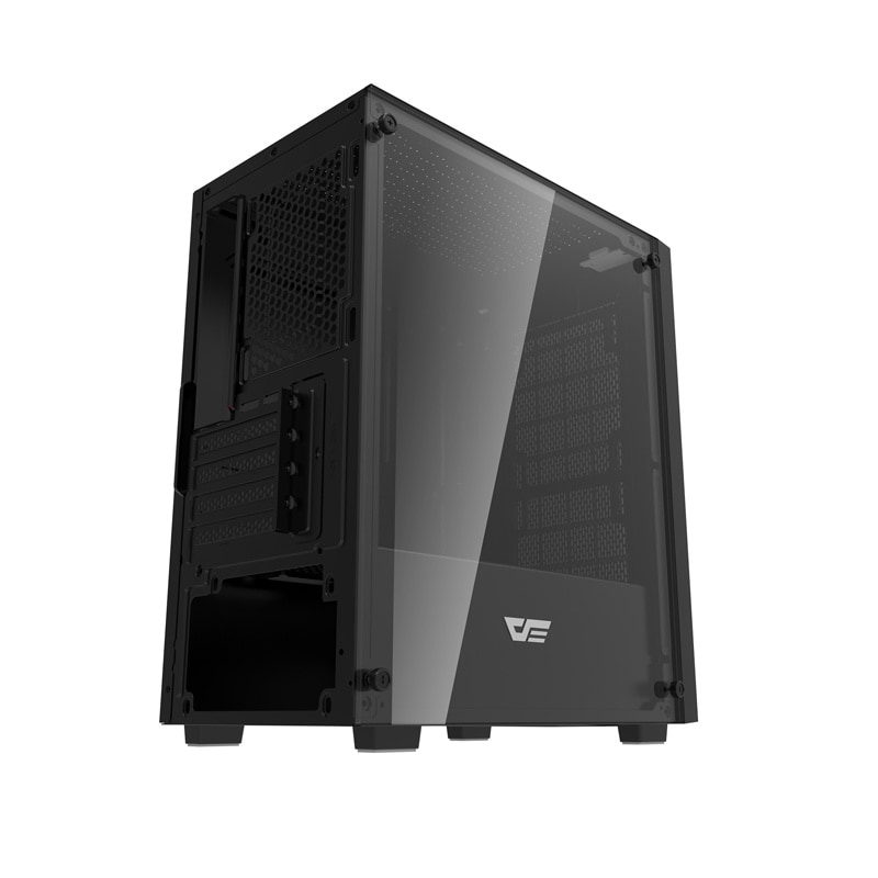 Darkflash M305 PC-kabinett uten vifter (svart)