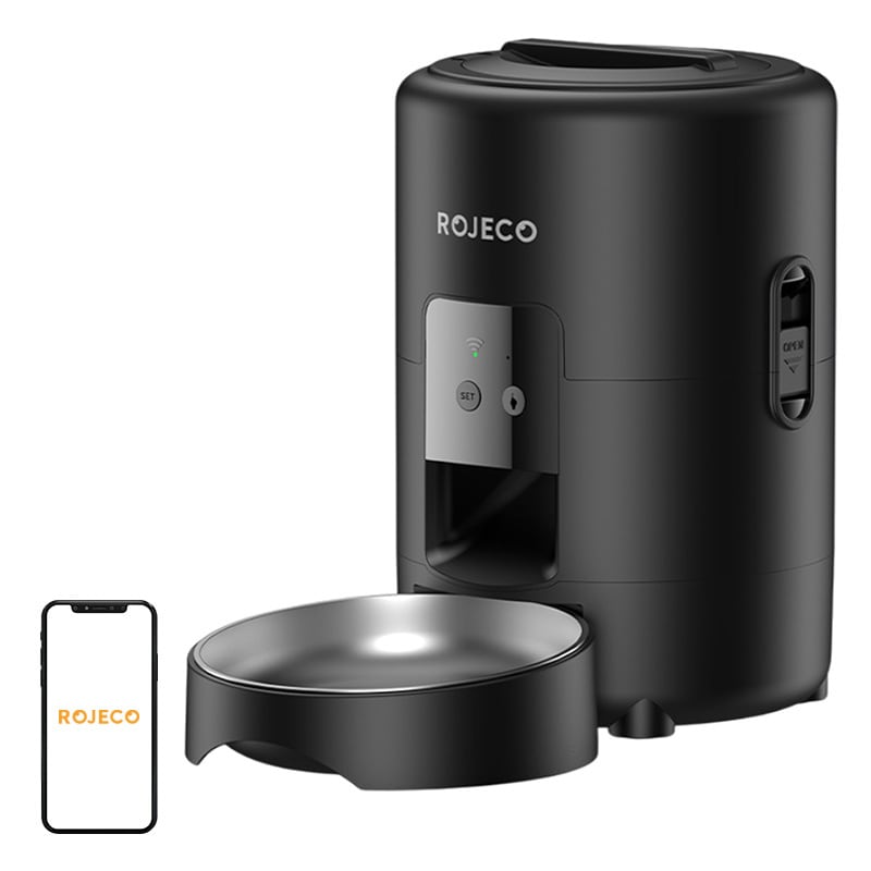 Rojeco 2L WiFi-versjon Bl automatisk fôringsautomat