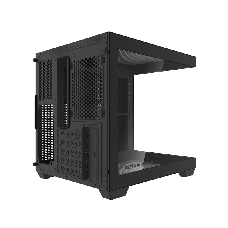Darkflash C275P datamaskinkasse uten vifter (svart)