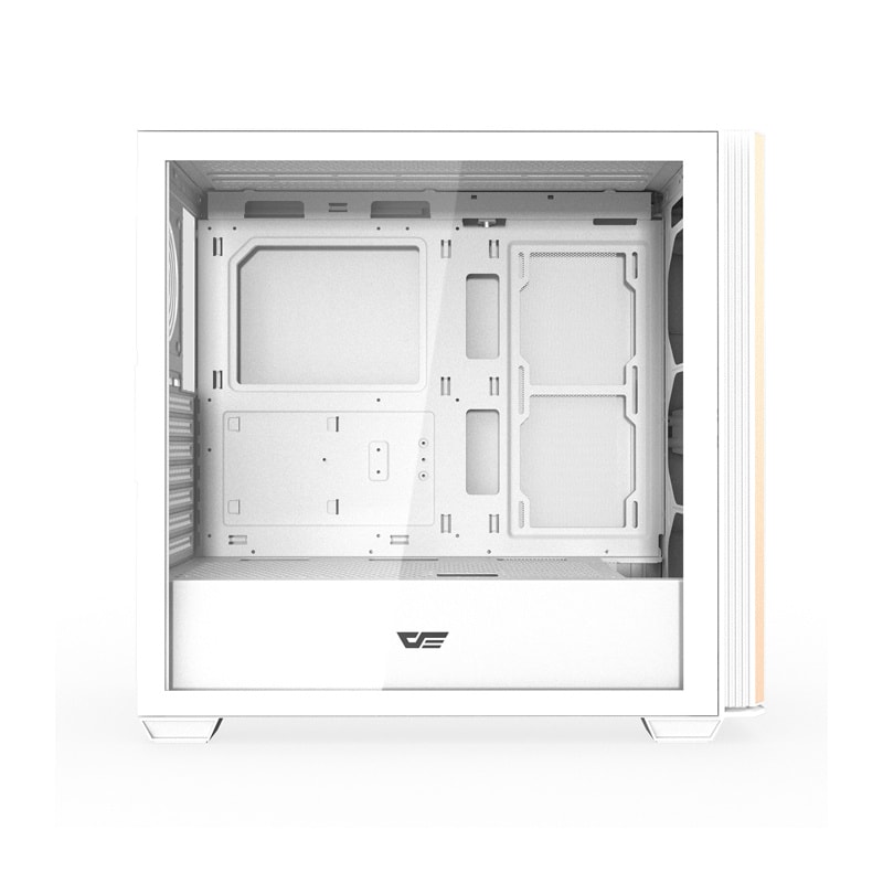 Darkflash DS900WS ATX-datakabinett uten vifter (hvit)