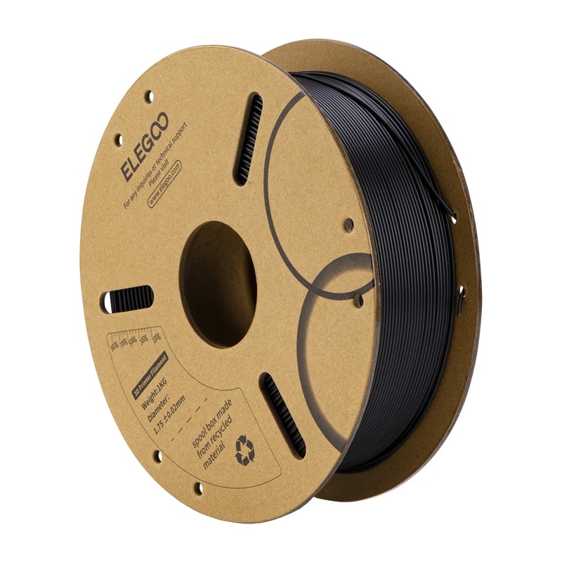 ELEGOO PLA-filament (svart)