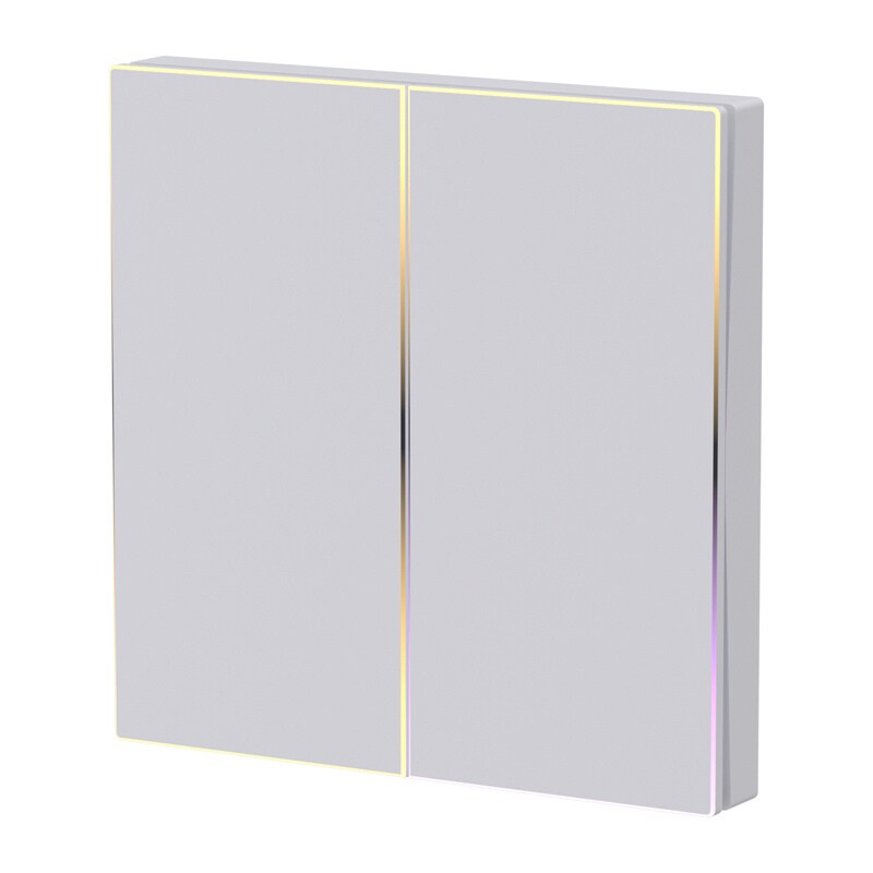Berør ZigBee lysbryter Avatto TS60-EU-W4 Quad TUYA (hvit).