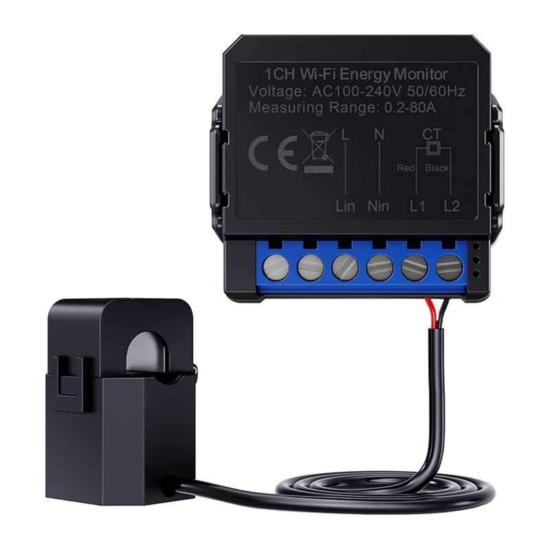 Avatto WiFi WPM16-1 smart toveis energimåler