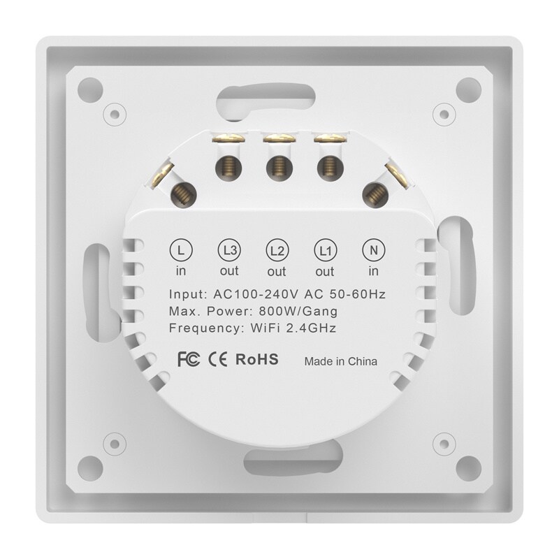 Avatto TS20-EU-W3 WiFi-berøringslysbryter