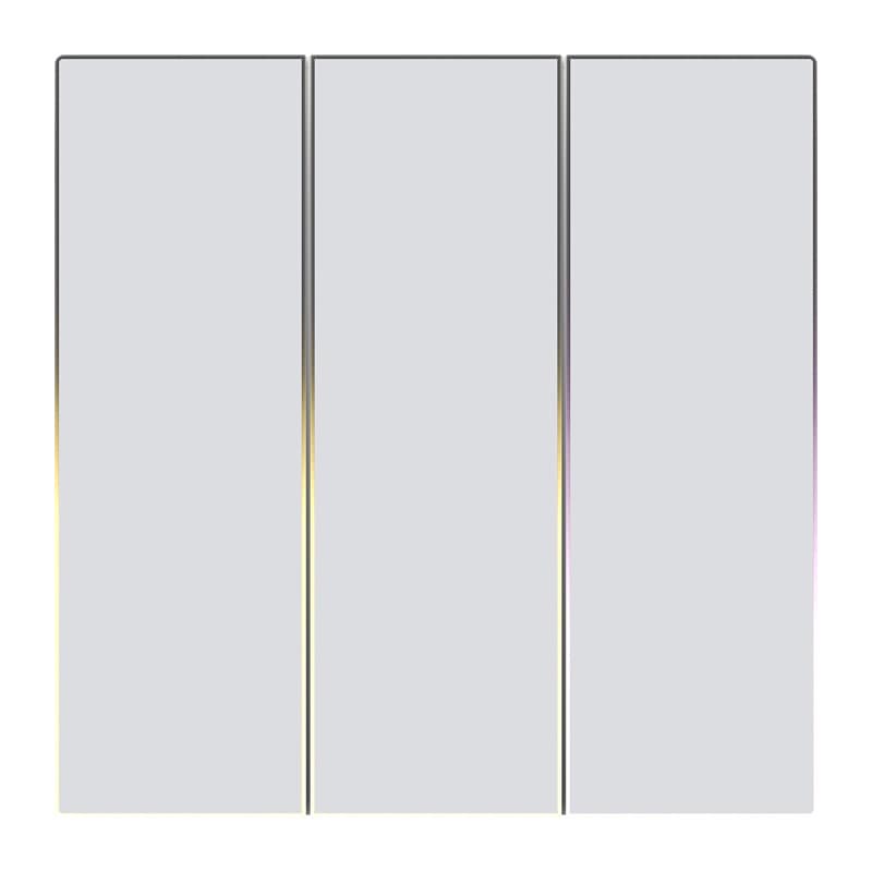 Touch ZigBee lysbryter Avatto TS60-EU-W3 Trippel TUYA (hvit).