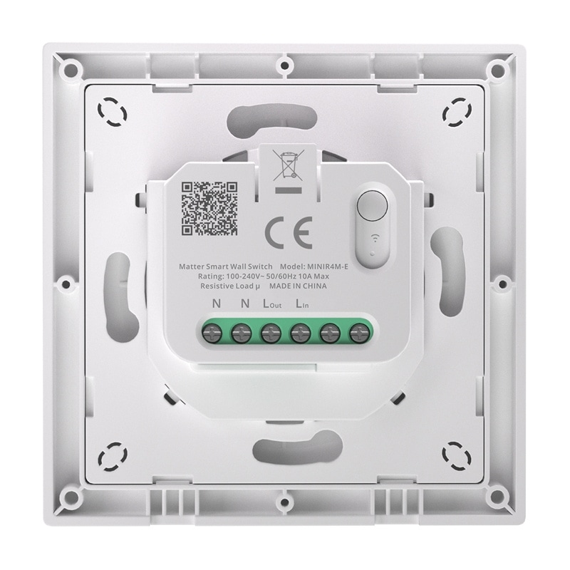 Smart veggbryter SONOFF MINIR4M-E Matter.