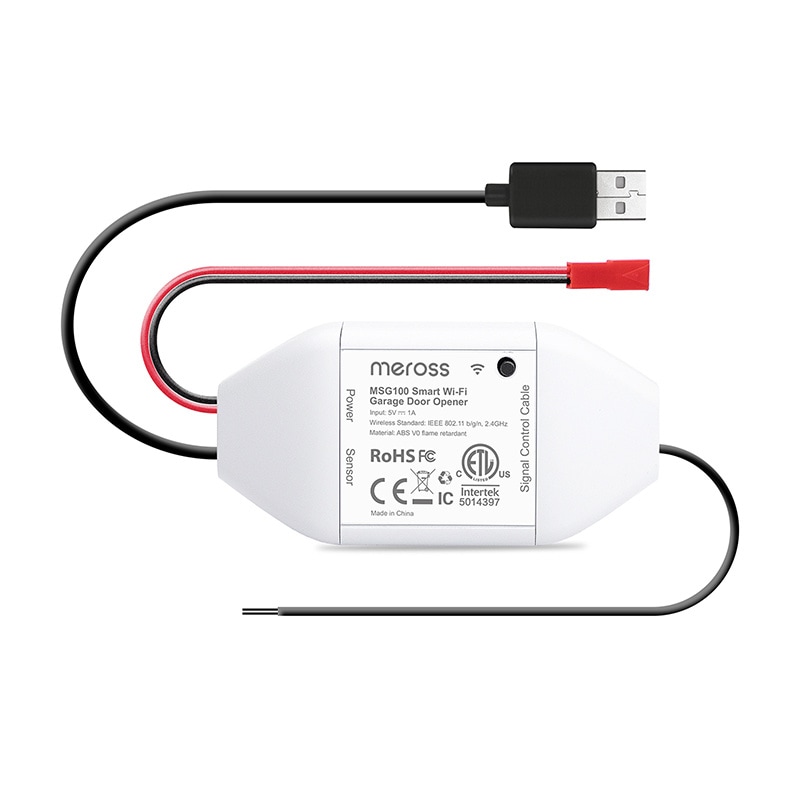 Meross MSG100HK smart garasjeportbryter (HomeKit)