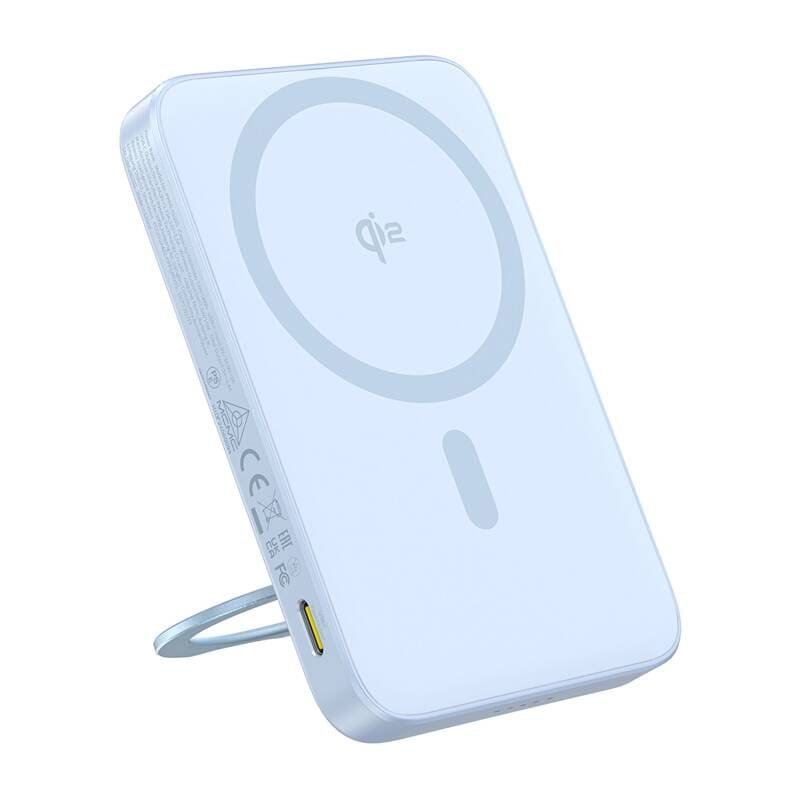 Baseus powerbank med stativ PicoGo Qi2 5000mAh 20W (blå)