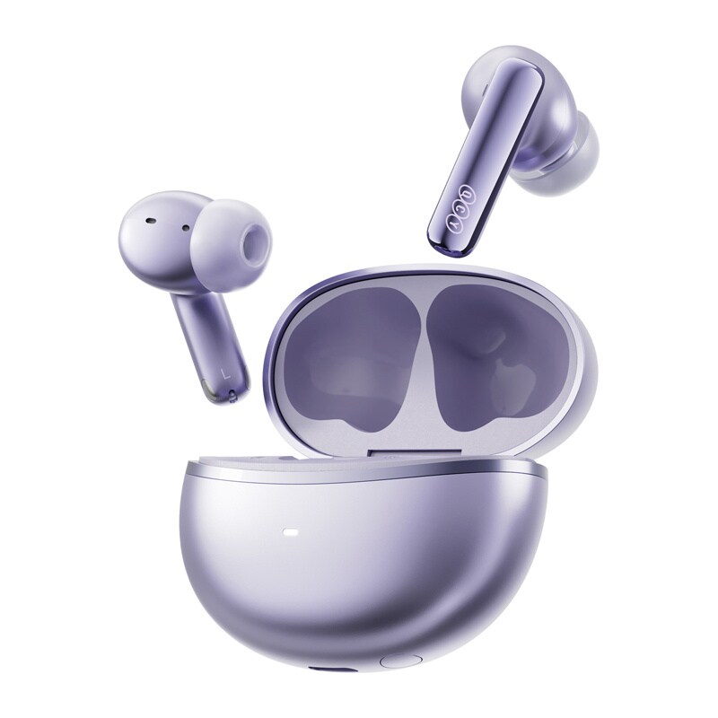 TWS QCY MeloBuds N70-hodetelefoner (lilla)